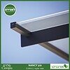 גגון Nancy אפור-שקוף 0.9X4.1 עיצוב מודרני מבית פלרם - Canopia 3