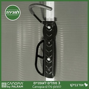 ערכת 3 יחידות מתלה אופניים למחסן פלרם - Canopia