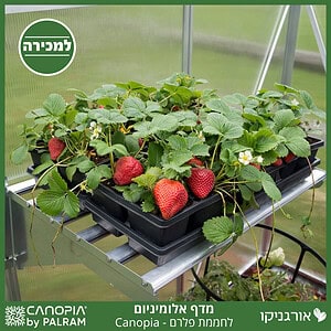 מדף אלומיניום לחממת פלרם - Canopia